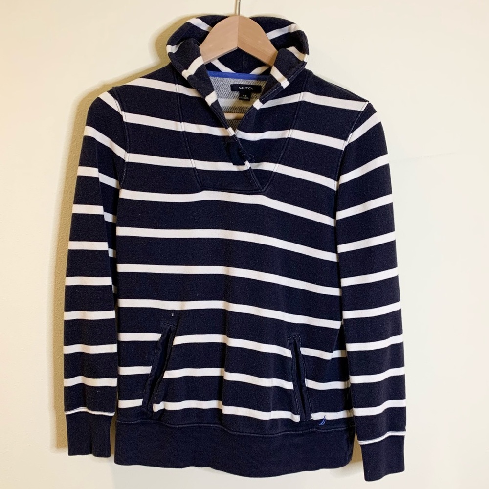 Nautica shawl collar sweatshirt, women’s size xs